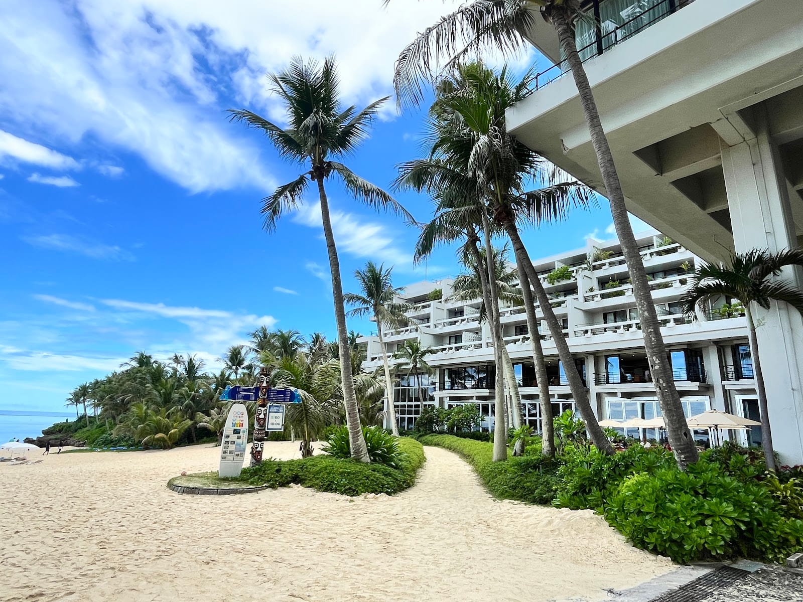 Moon Beach in Okinawa