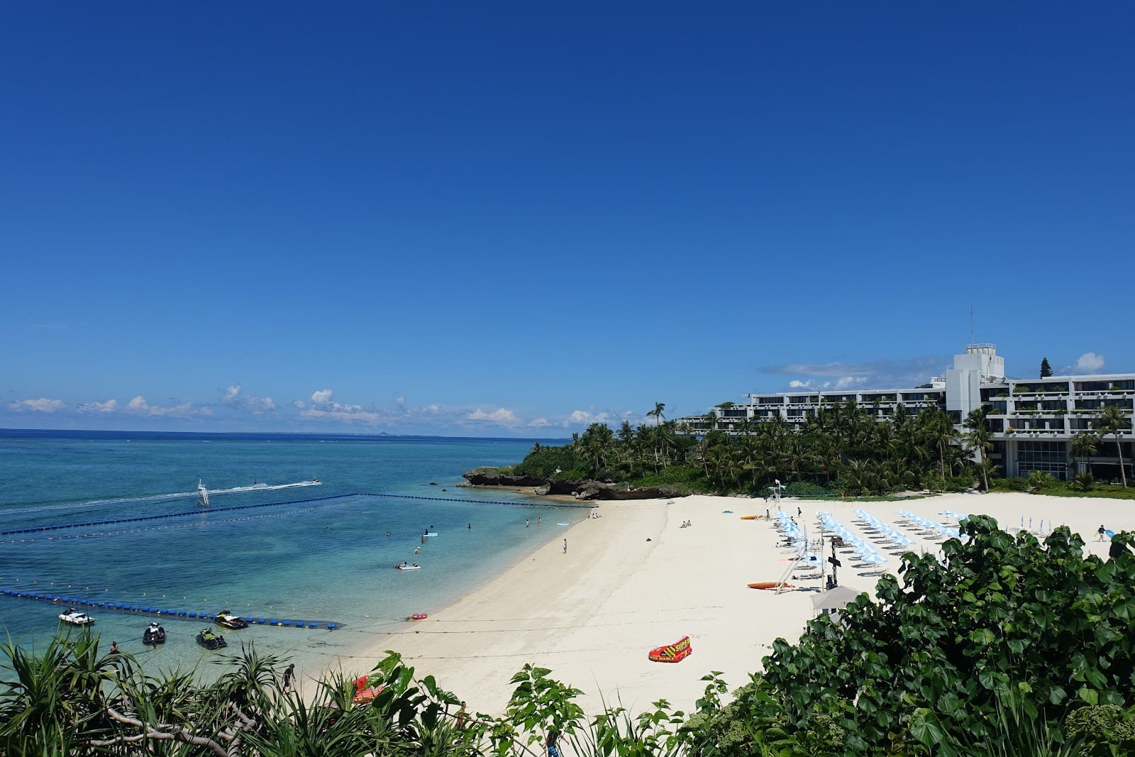 Moon Beach in Okinawa