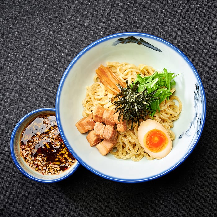 Afuri's tsukemen with a dipping broth on the side.