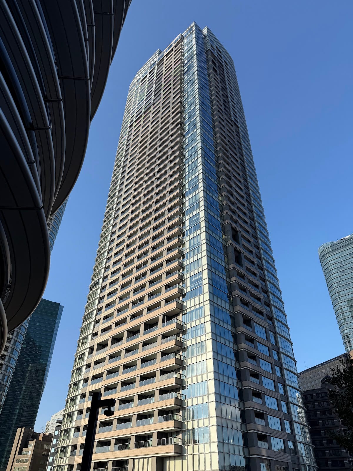 The Mori JP Tower, the tallest building in Japan, at Azabudai Hills.