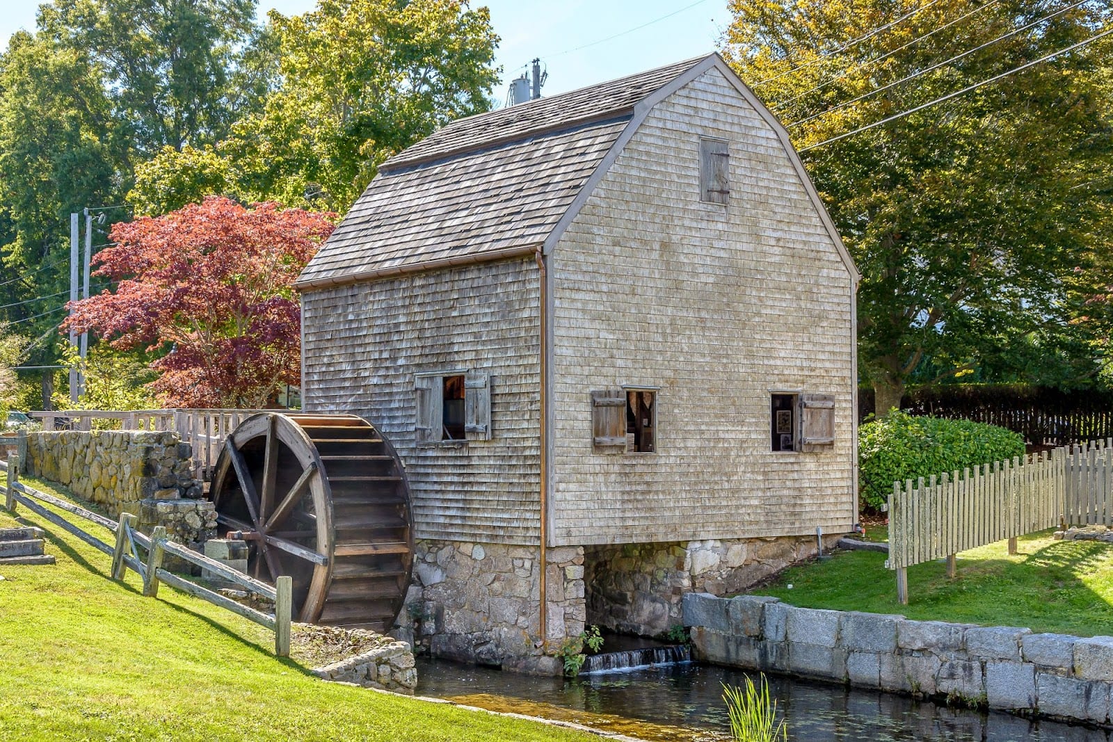 Dexter Grist Mill in Cape Cod
