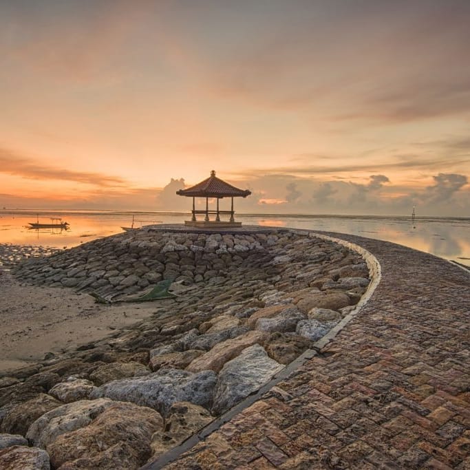 Mertasari Beach in Bali