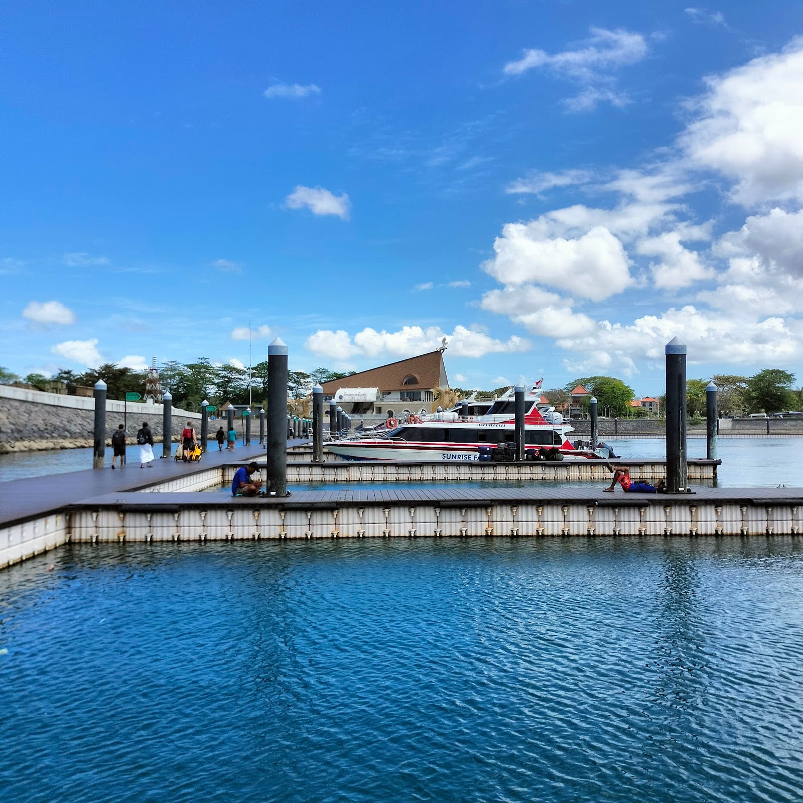 Sanur Port (Matahari Terbit Harbour) in Bali