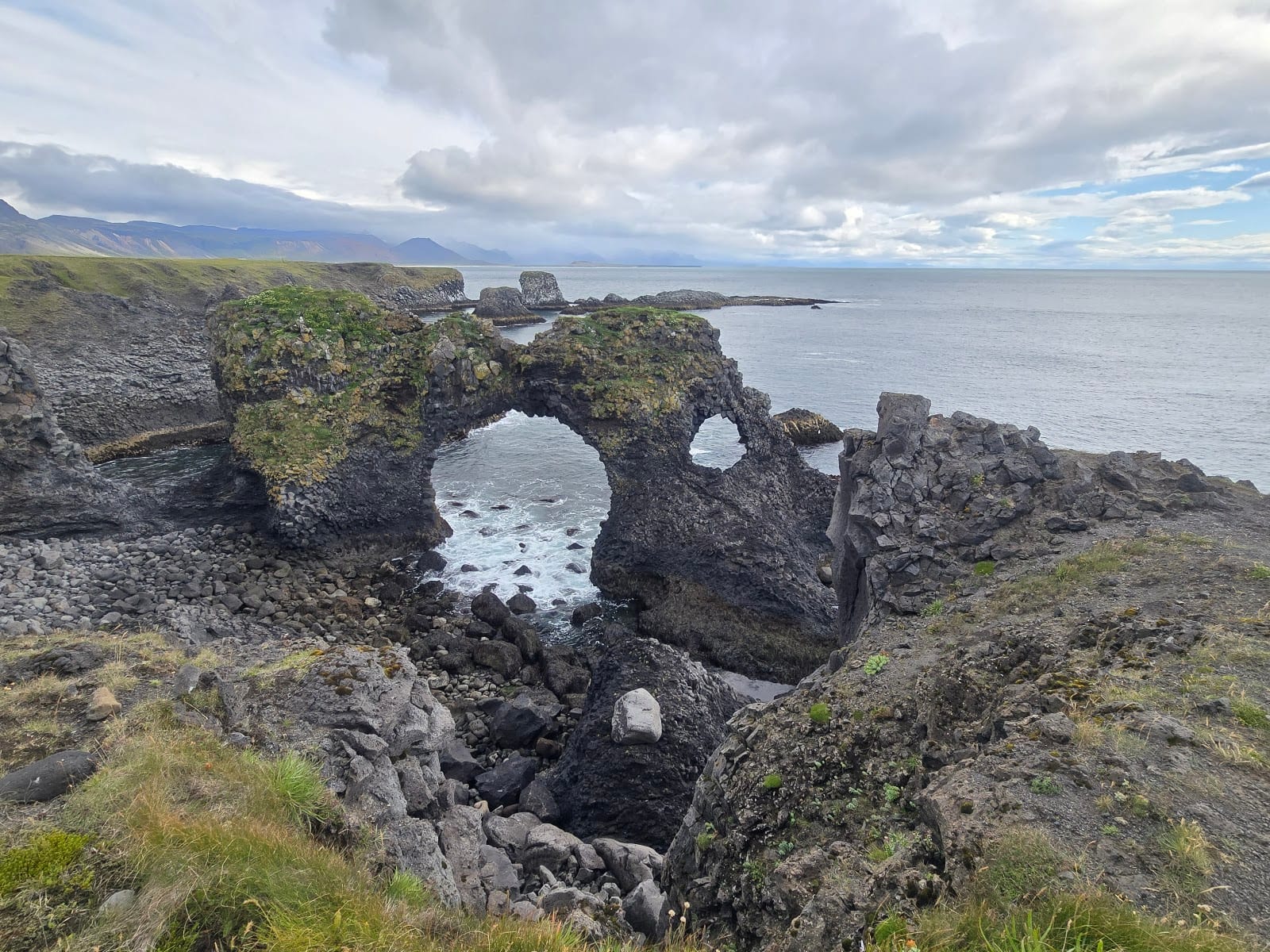 Arnarstapi and Gatklettur Arch in Reykjavik