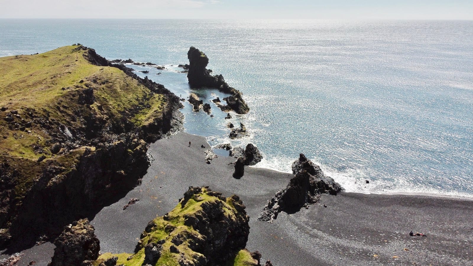 Djúpalónssandur Black Pebble Beach in Reykjavik