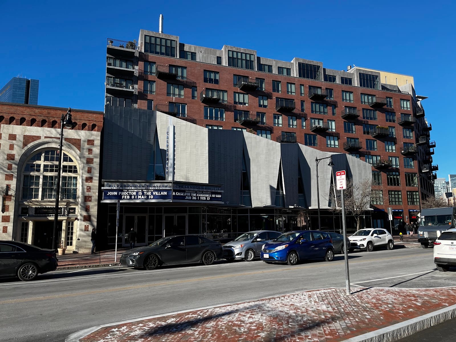 Boston Center for the Arts campus on Tremont Street, South End.