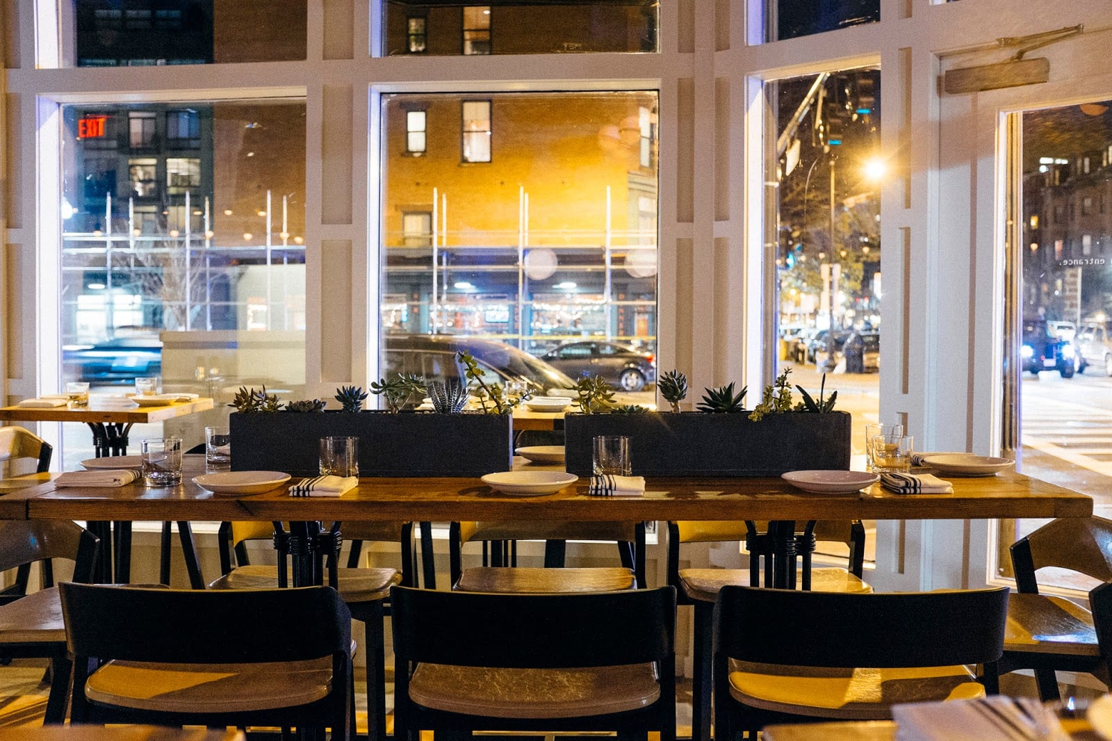 Tremont Street restaurant row in the South End.