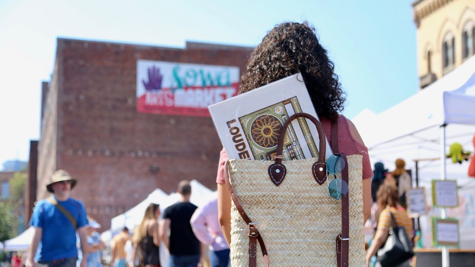 SoWa Open Market area in Boston's South End, near Harrison Avenue.