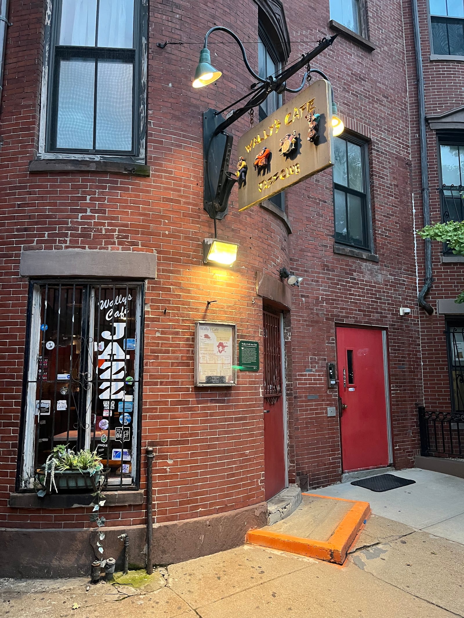 Massachusetts Avenue near Wally's Cafe Jazz Club, South End Boston.