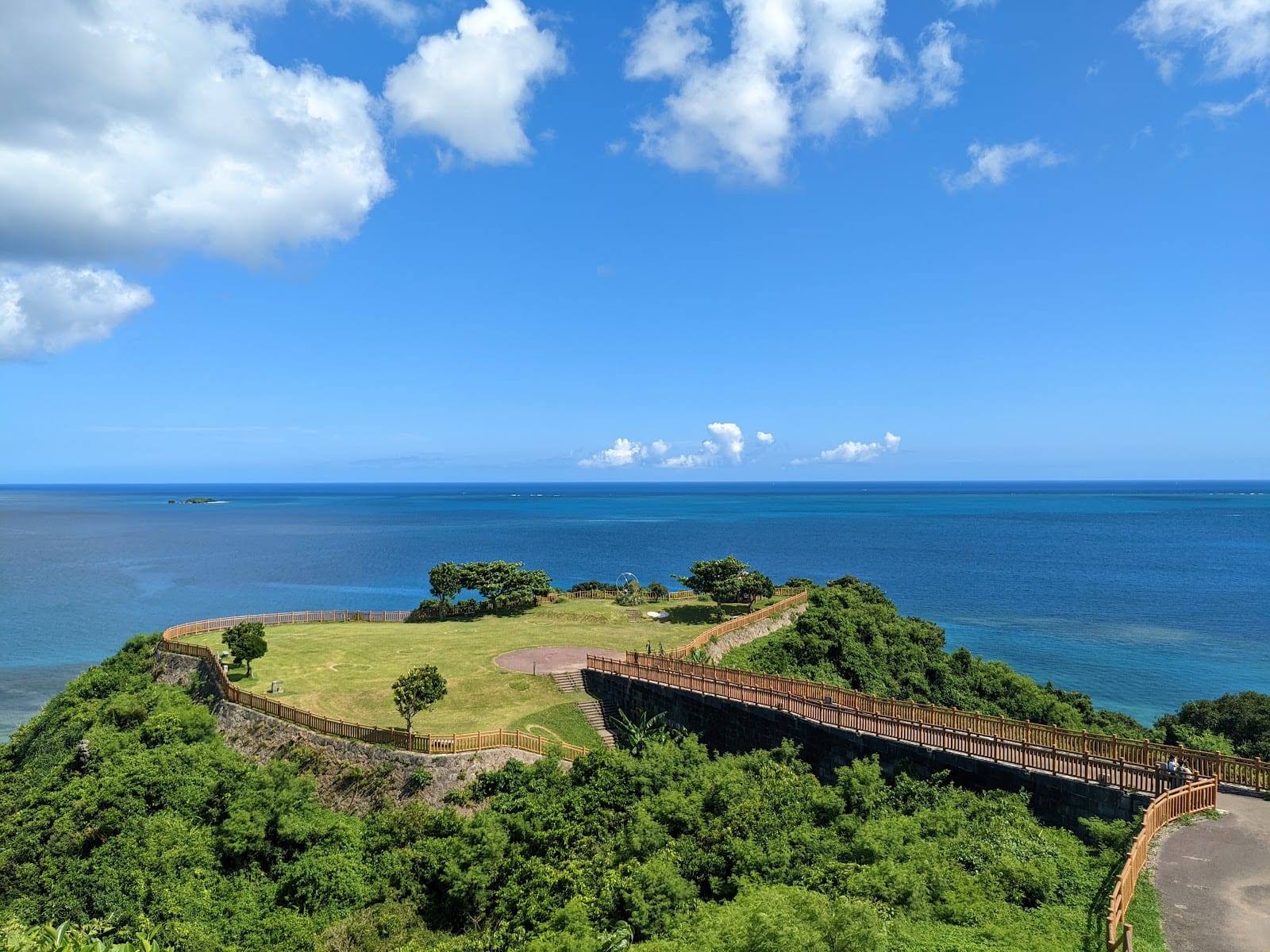 Chinen Cape Park in Okinawa
