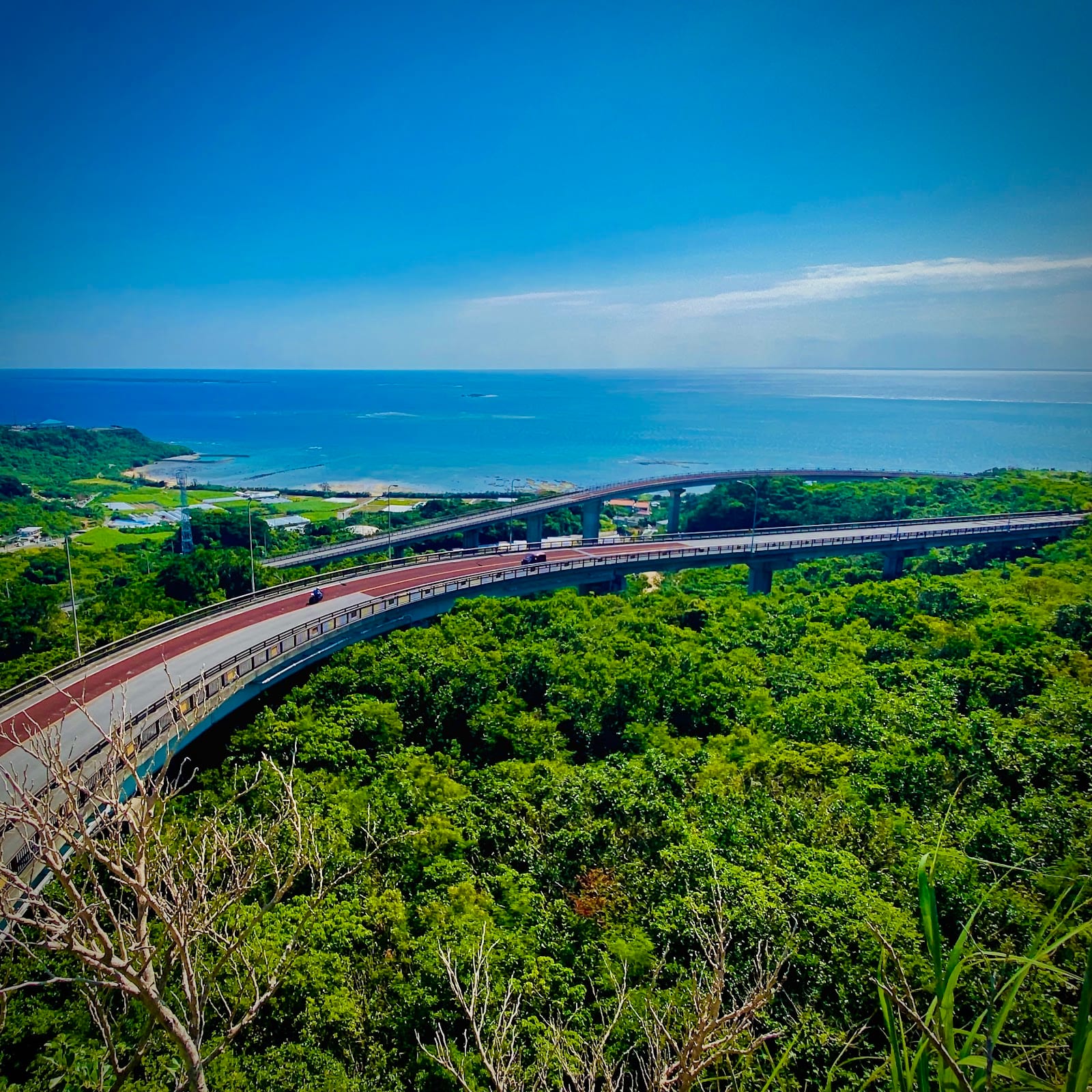 Nirai Kanai Bridge in Okinawa