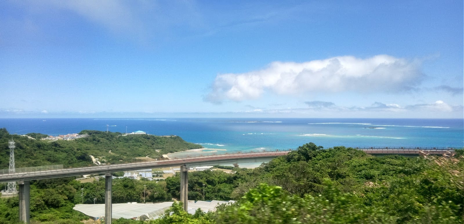 Nirai Kanai Bridge in Okinawa