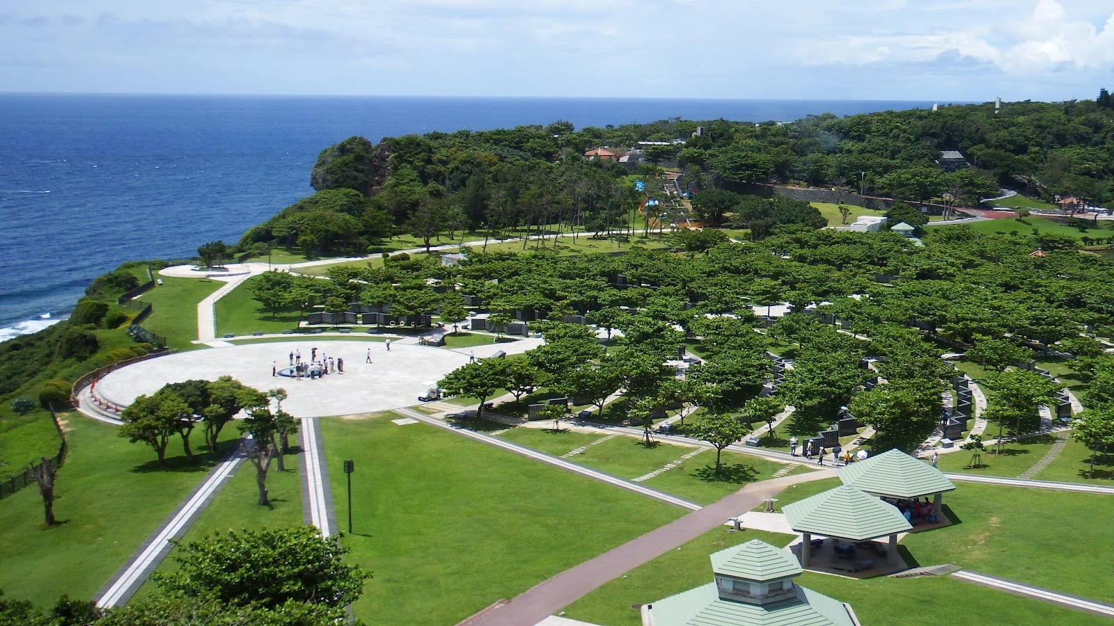 Okinawa Peace Memorial Park in Okinawa
