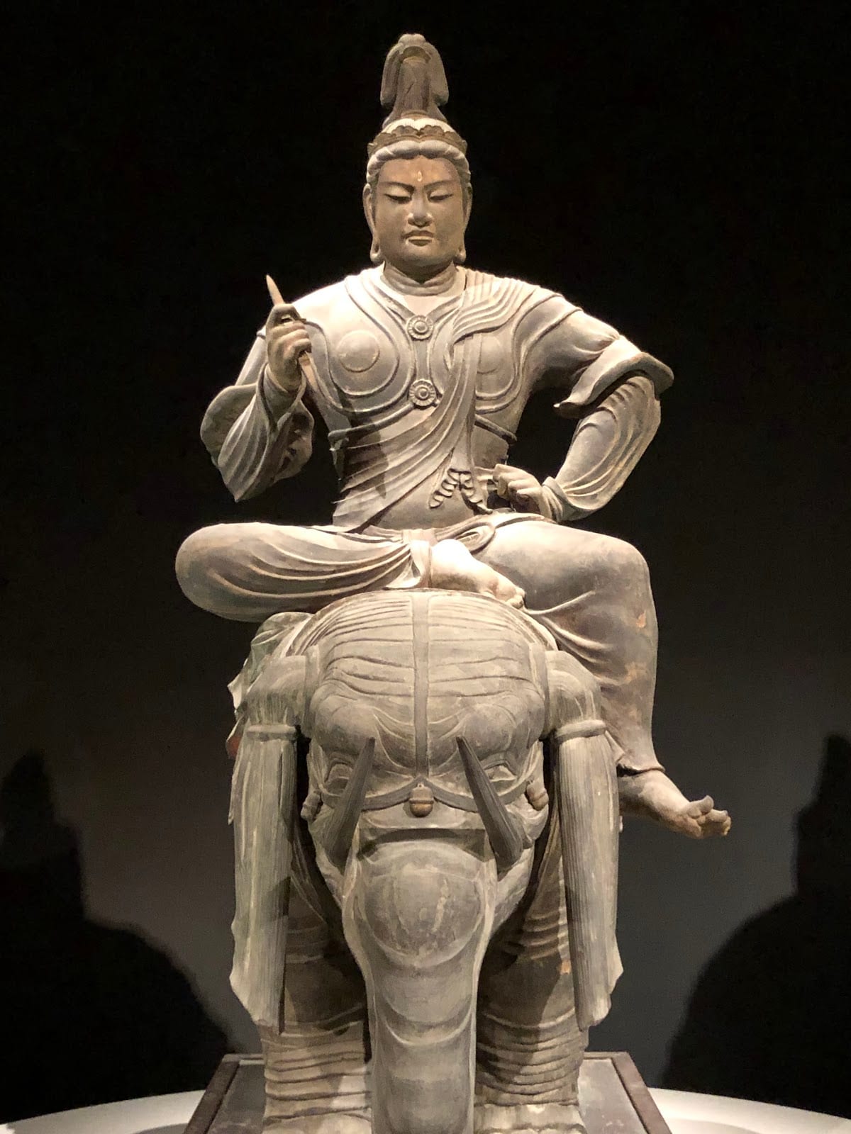 A Buddhist sculpture from the Tokyo National Museum's collection.