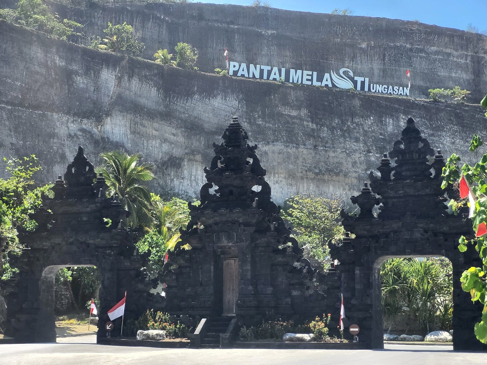 Melasti Beach in Bali