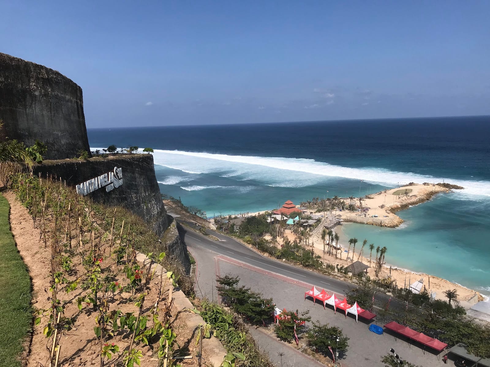 Melasti Beach in Bali