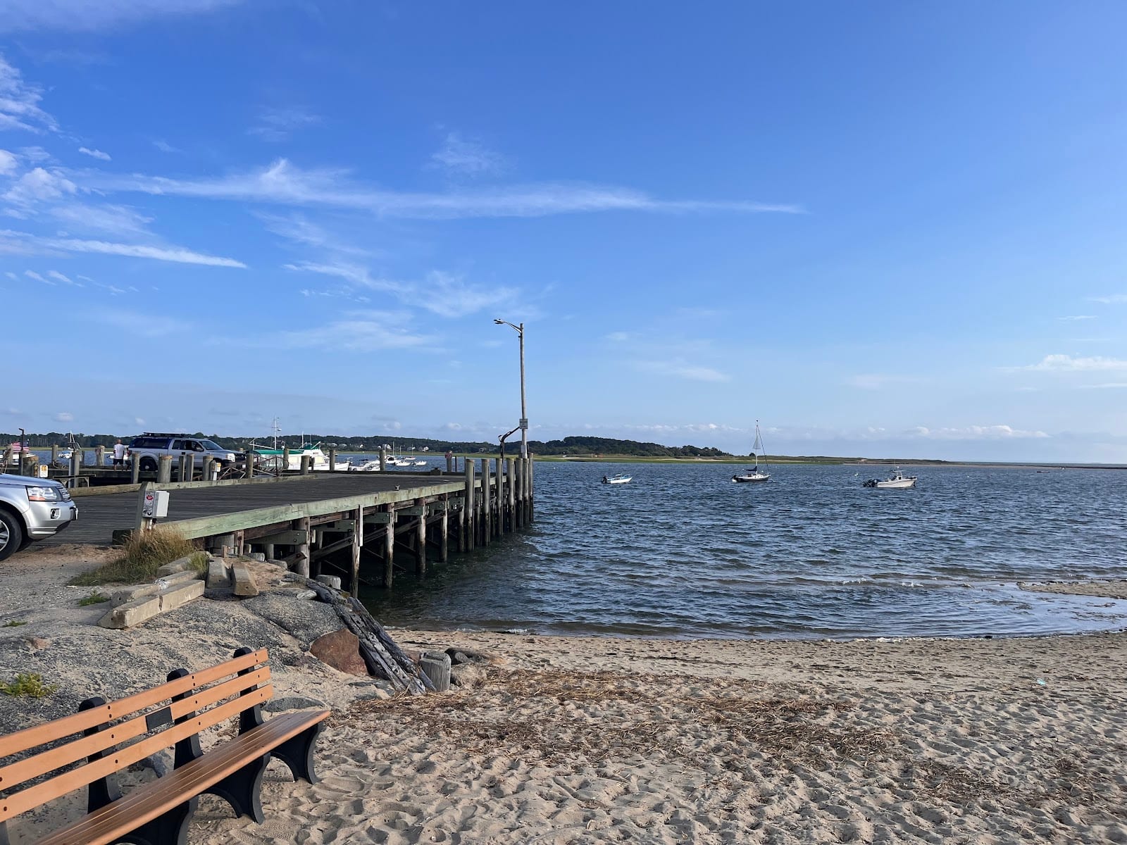 Wellfleet Harbor in Cape Cod