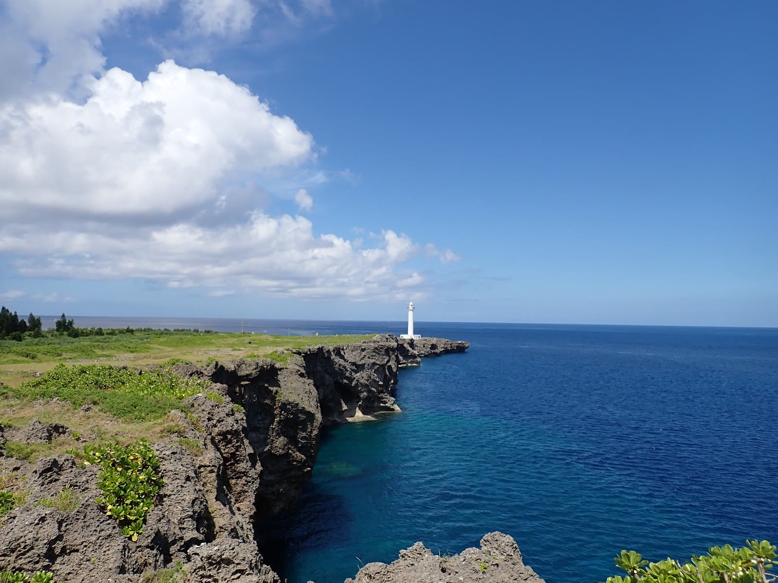 Cape Zanpa Lighthouse in Okinawa