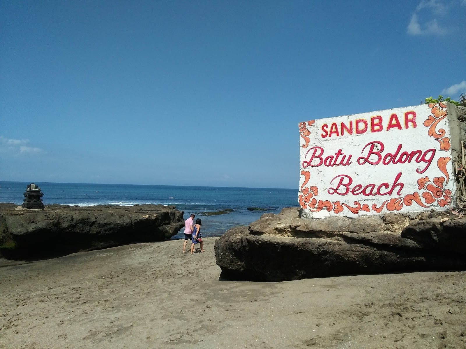 Batu Bolong Beach in Bali