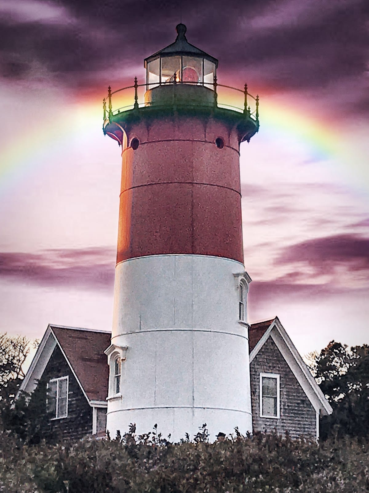Nauset Light House in Cape Cod