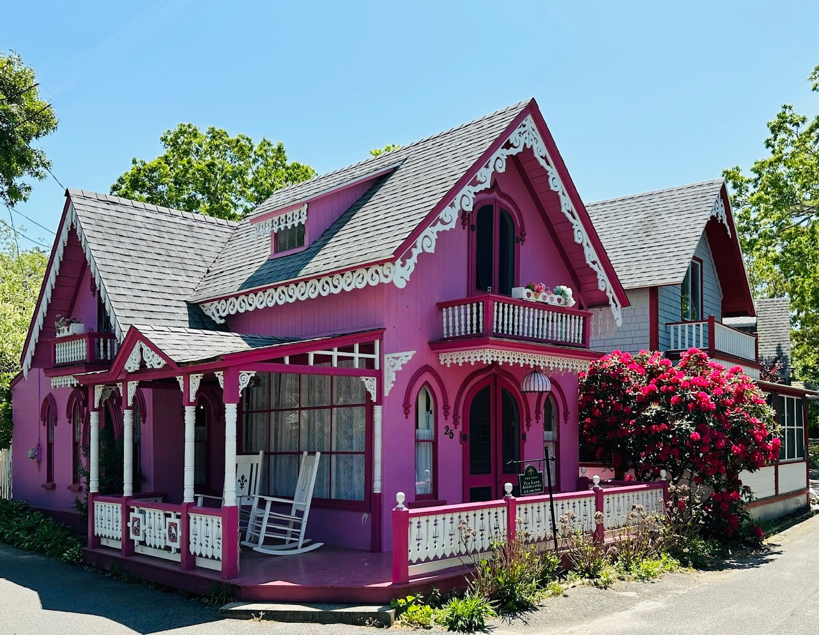 Martha’s Vineyard Camp Meeting Association Camp Ground Gingerbread Cottages in Martha's Vineyard