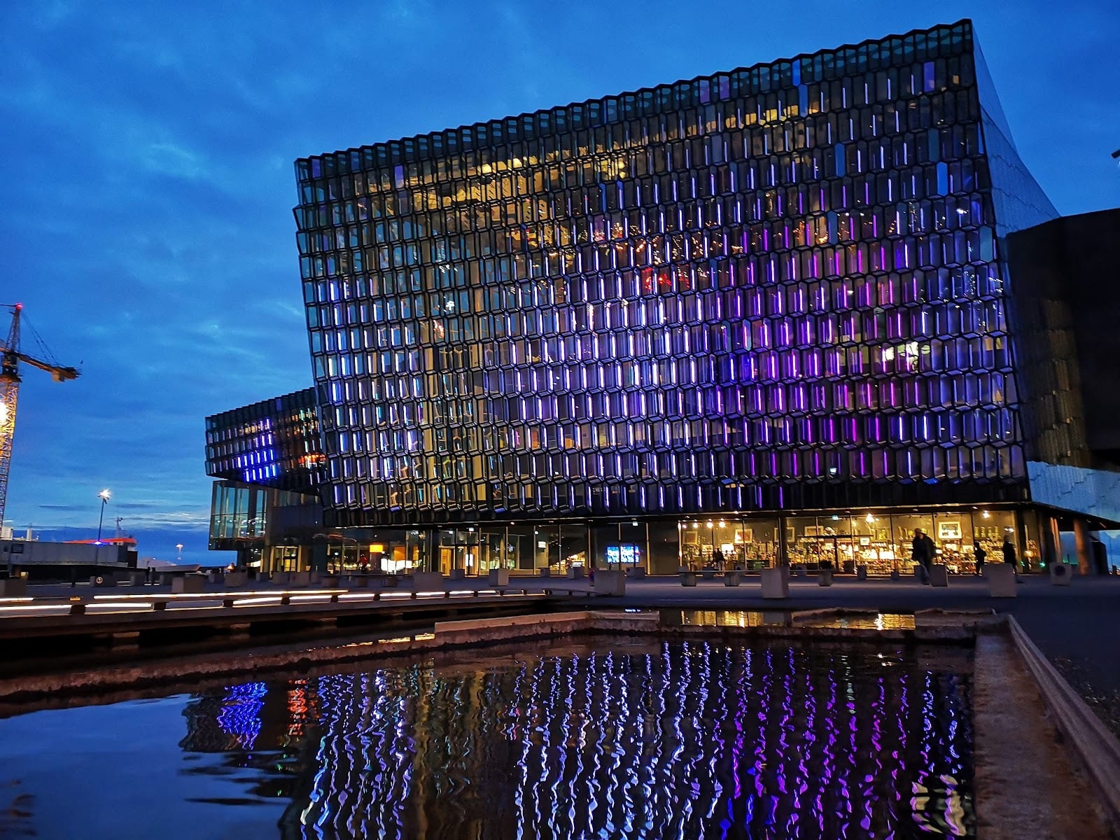 Harpa Concert Hall and Conference Centre in Reykjavik