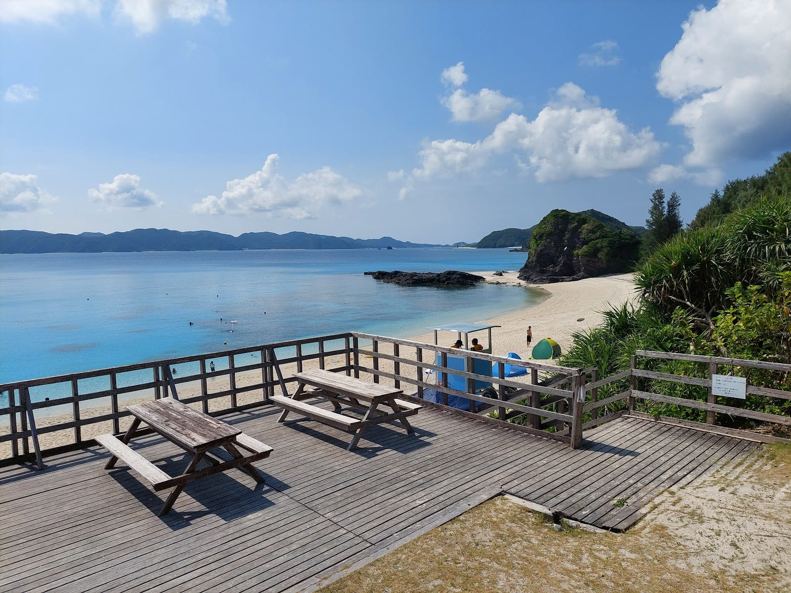 Furuzamami Beach in Okinawa