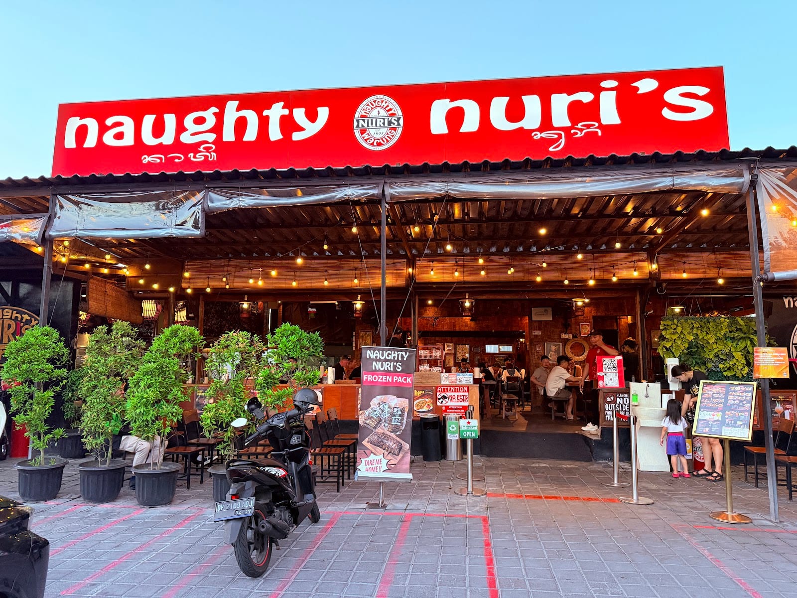 Naughty Nuri’s Warung in Bali