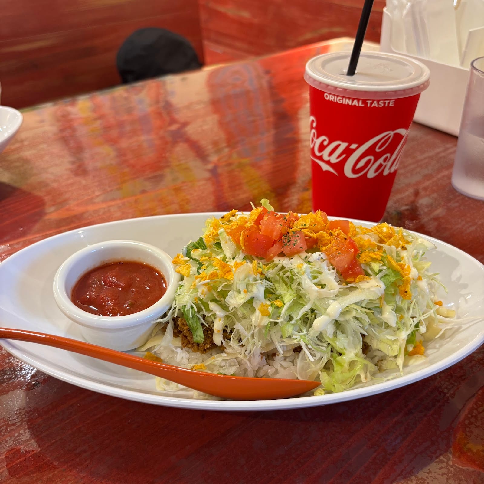 Taco Rice Cafe Kijimuna American Village in Okinawa