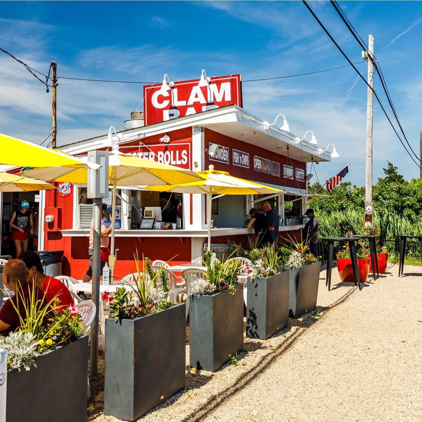 The Clam Bar in The Hamptons