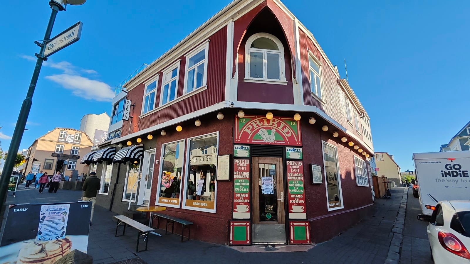 Prikið in Reykjavik