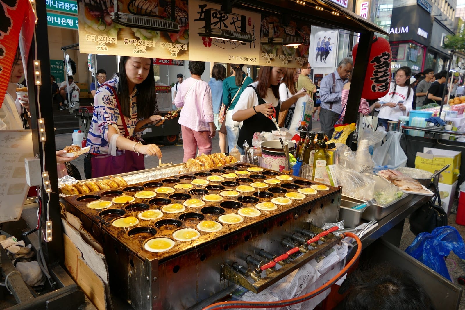 Myeongdong Shopping Street in Seoul