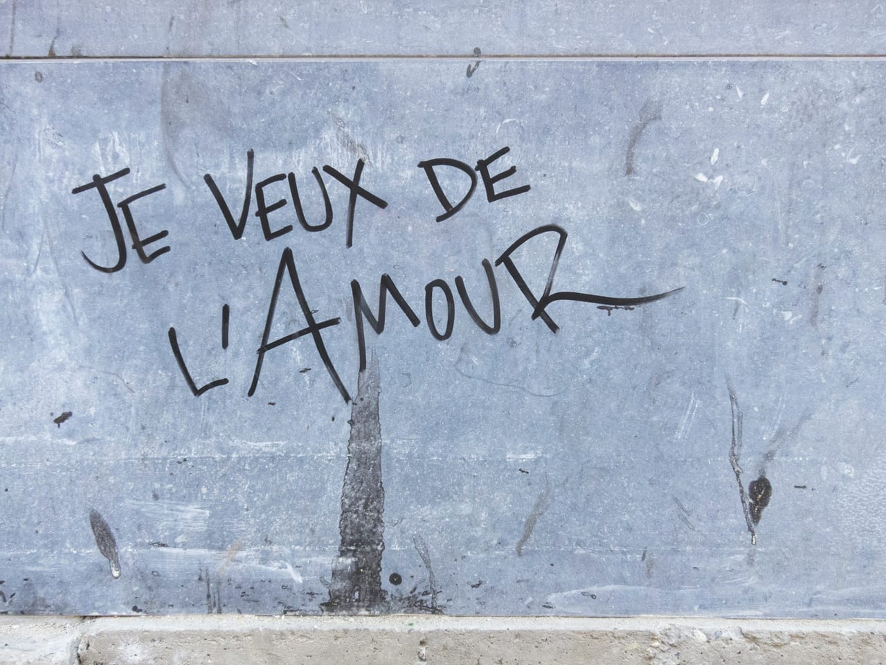 Le Mur des Je t'aime in Paris (Montmartre & Trocadéro).