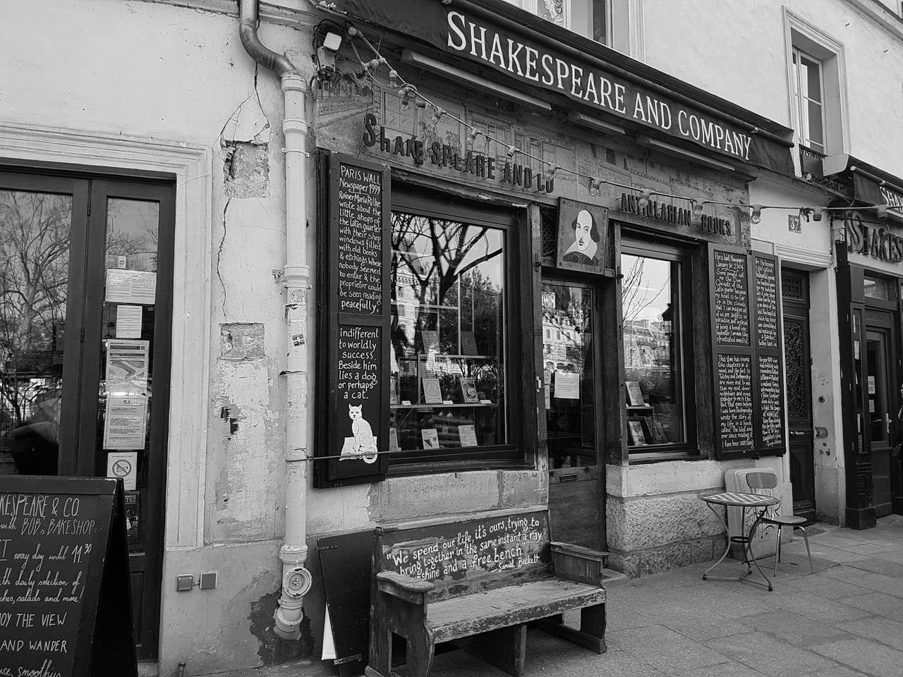 Shakespeare and Company in Paris (Saint-Germain-des-Prés & Latin Quarter).