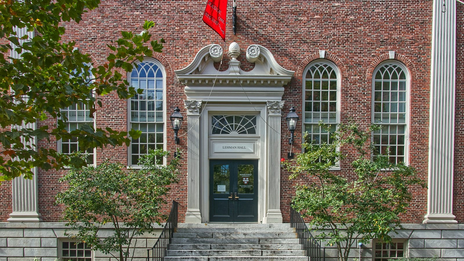 Harvard Art Museums building exterior on Quincy Street.