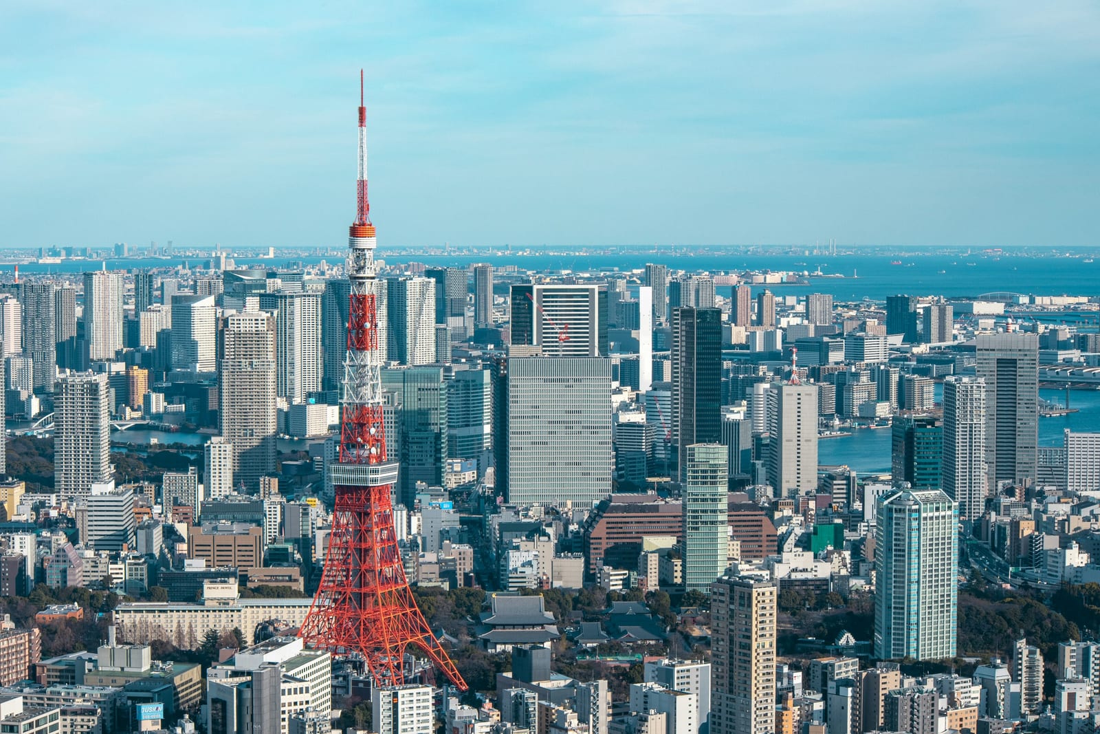 Tokyo Tower, the landmark beside Roppongi