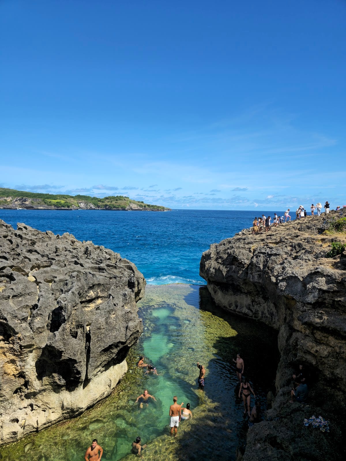 Angel's Billabong, Bunga Mekar, Nusa Penida in Bali