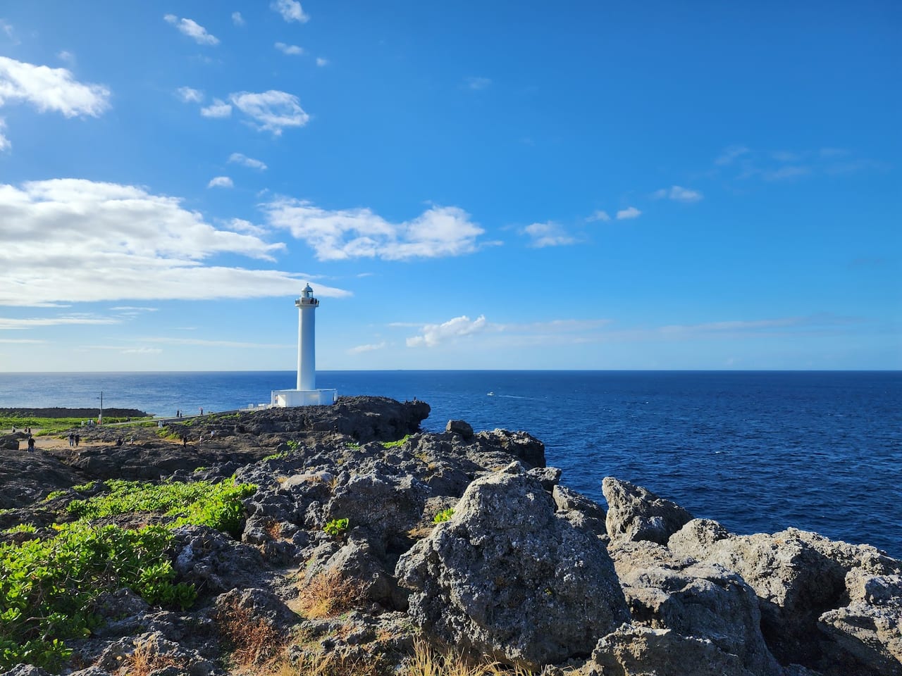 Cape Zanpa Lighthouse, Yomitan in Okinawa