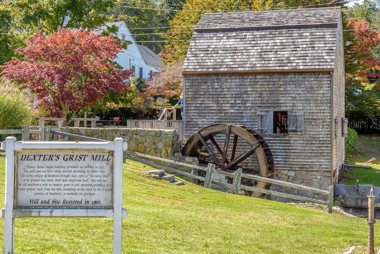 Dexter Grist Mill in Cape Cod