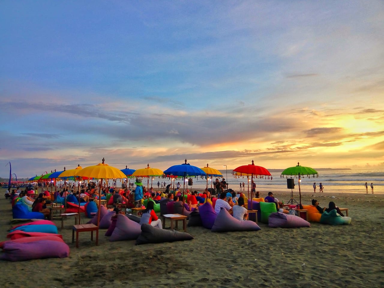 Double Six Beach, Seminyak in Bali