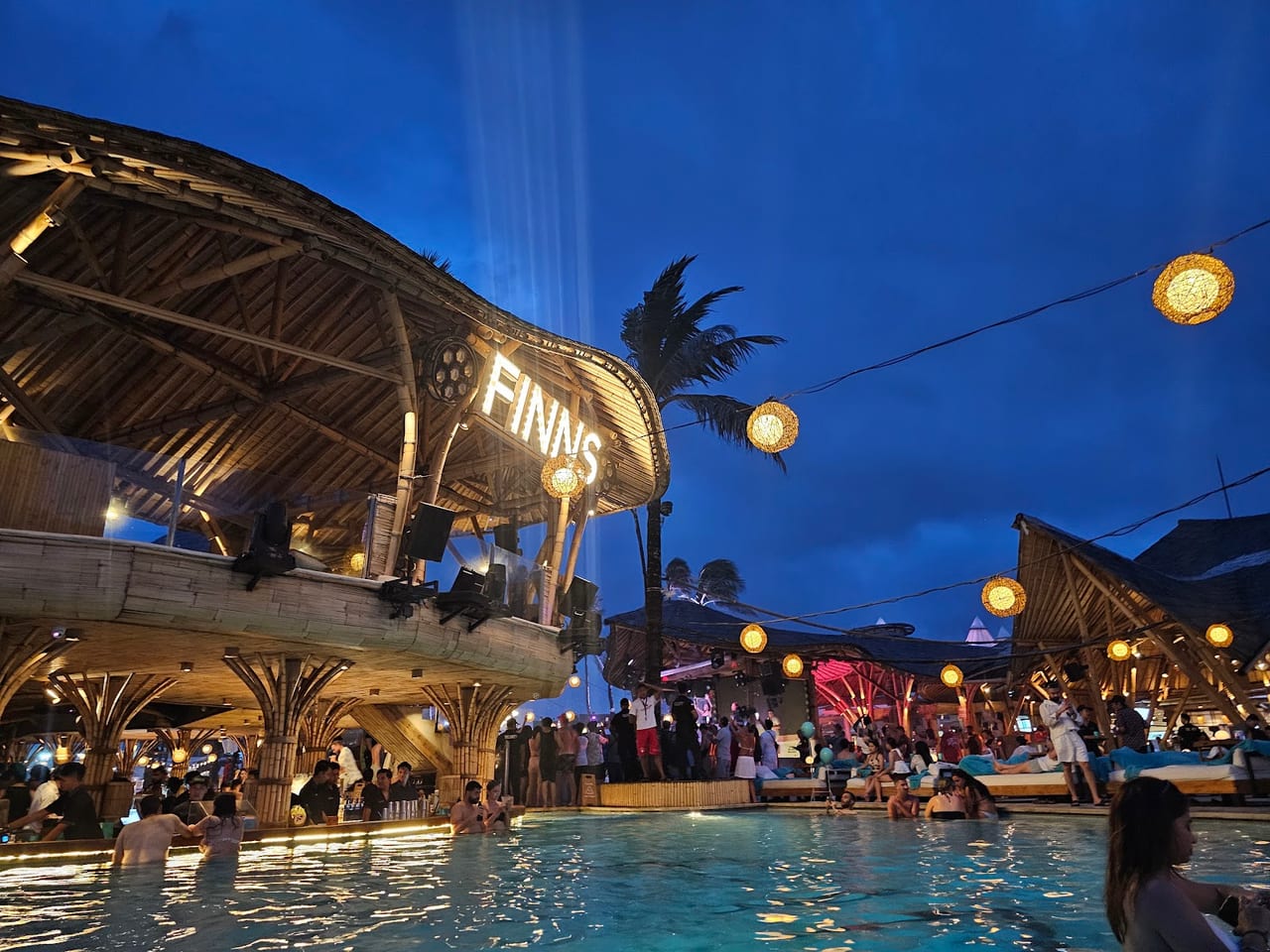 Finns Beach Club, Canggu in Bali