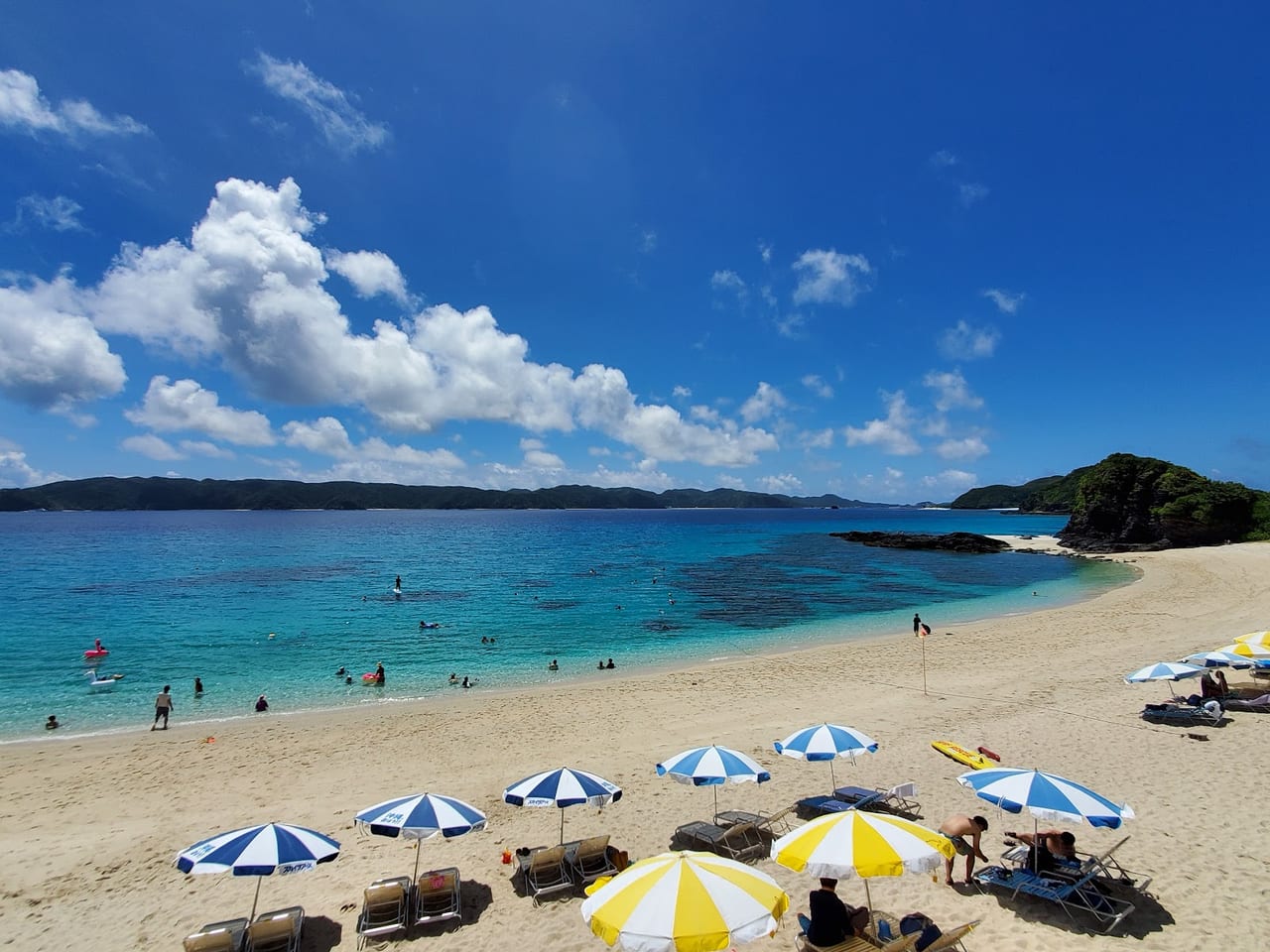 Furuzamami Beach, Zamami in Okinawa