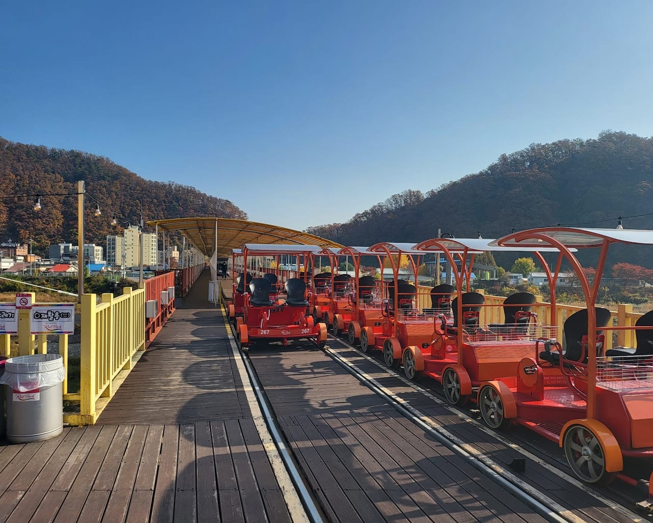 Gapyeong Rail Bike, Gapyeong-gun in Seoul
