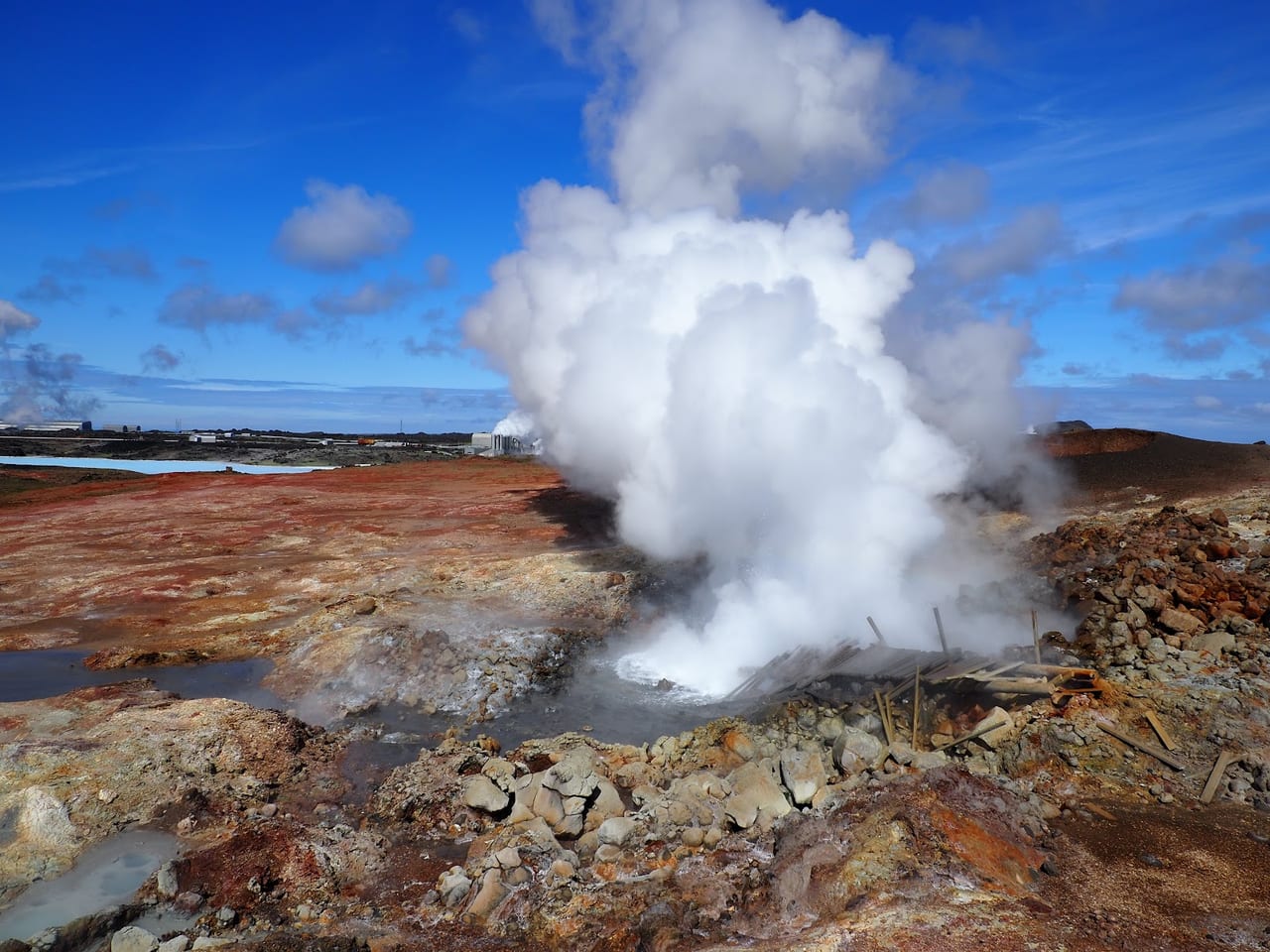 Gunnuhver Hot Springs, Reykjanesbær in Reykjavik