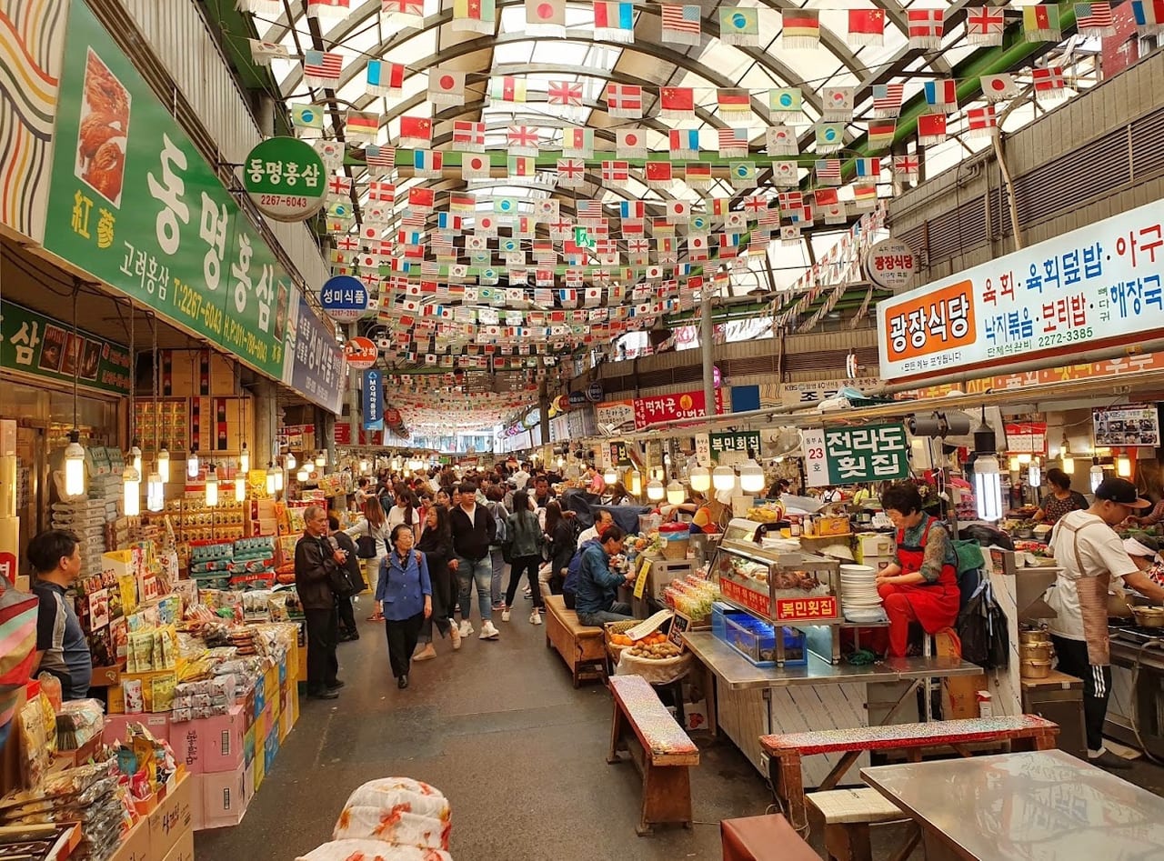 Gwangjang Market, Seoul in Seoul