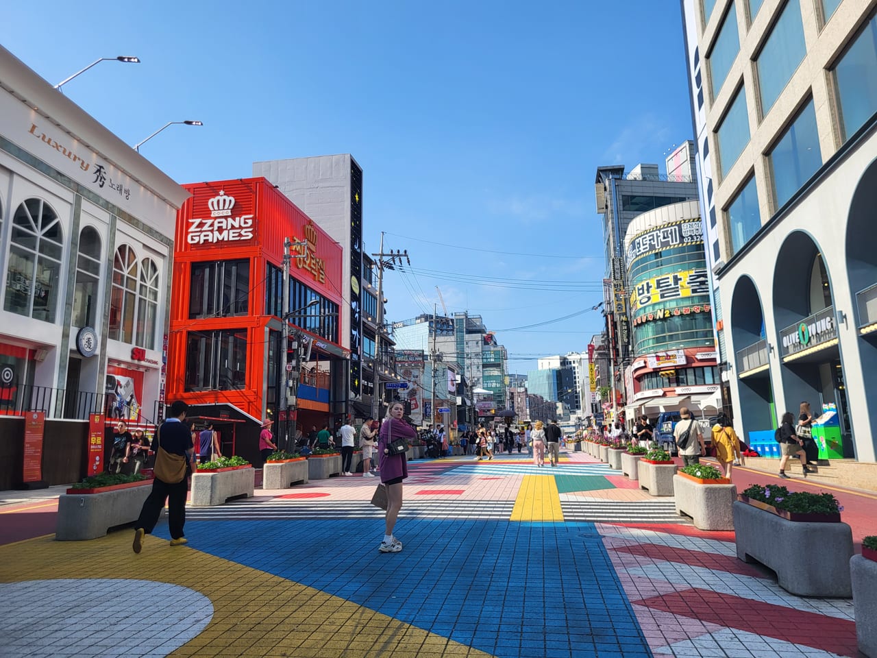 Hongdae Shopping Street, Seoul