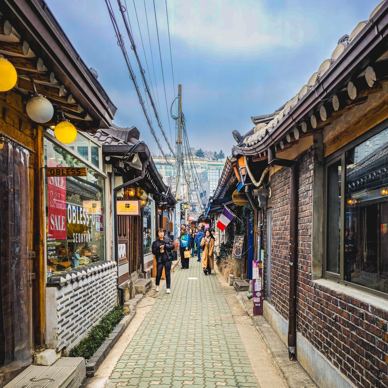 Ikseon-dong Hanok Street, Seoul in Seoul