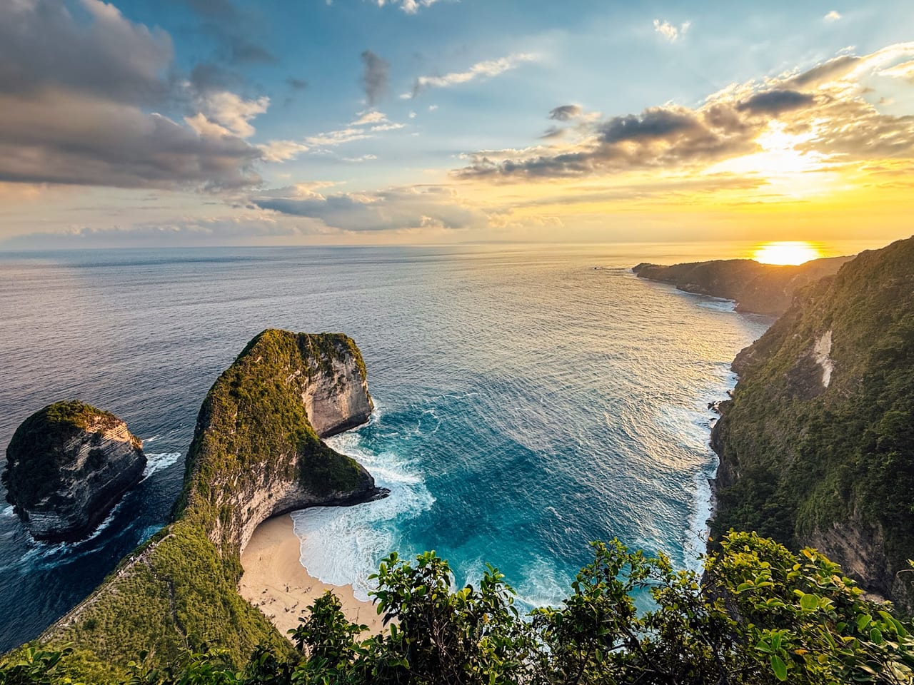 Kelingking Beach, Nusa Penida in Bali