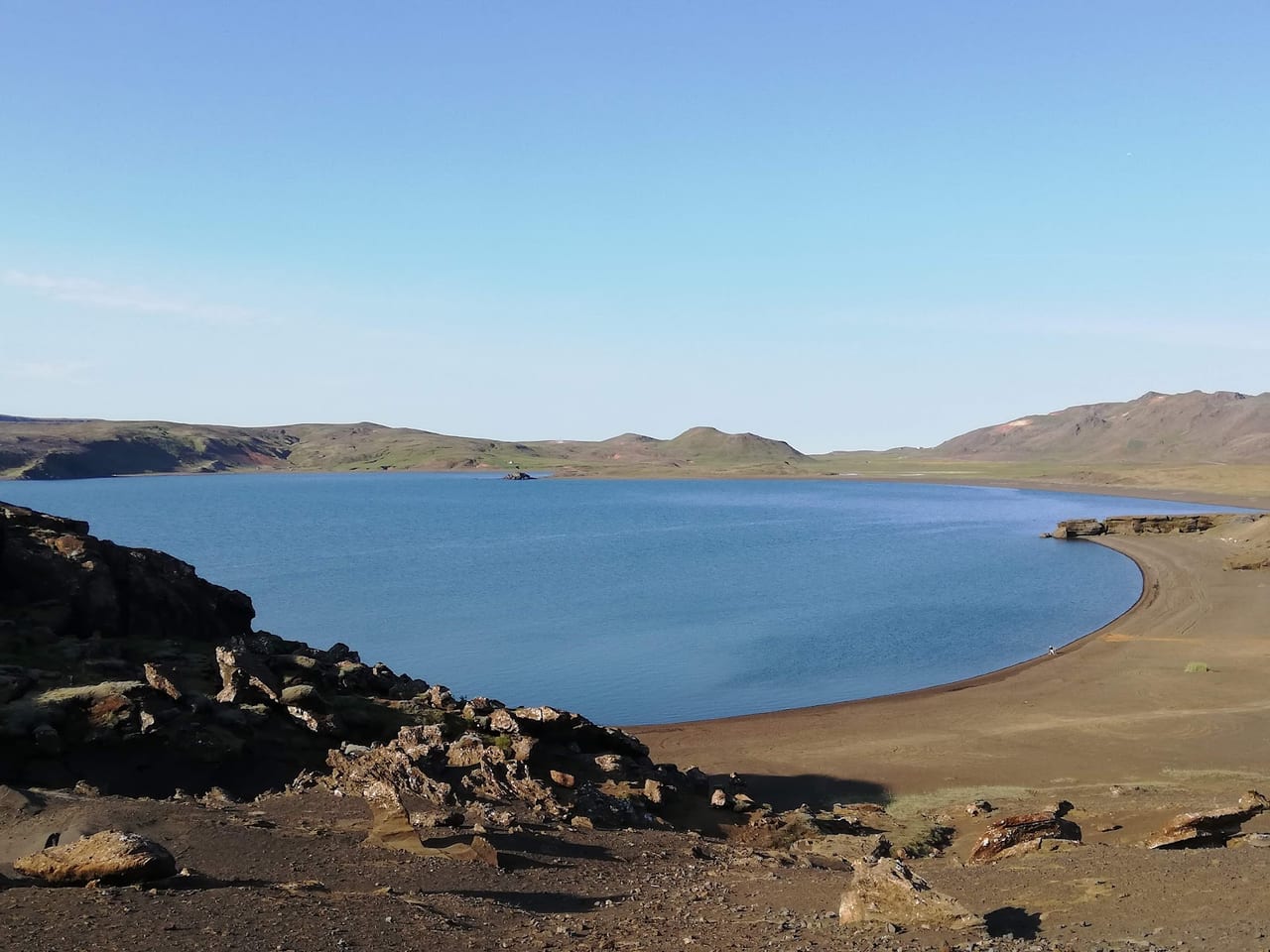Kleifarvatn Lake, Grindavík in Reykjavik
