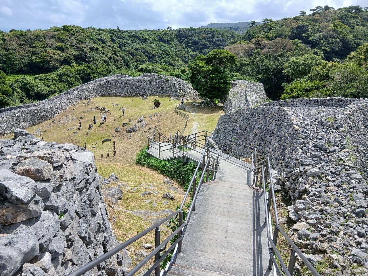 Nakijin Castle Ruins, Nakijin in Okinawa